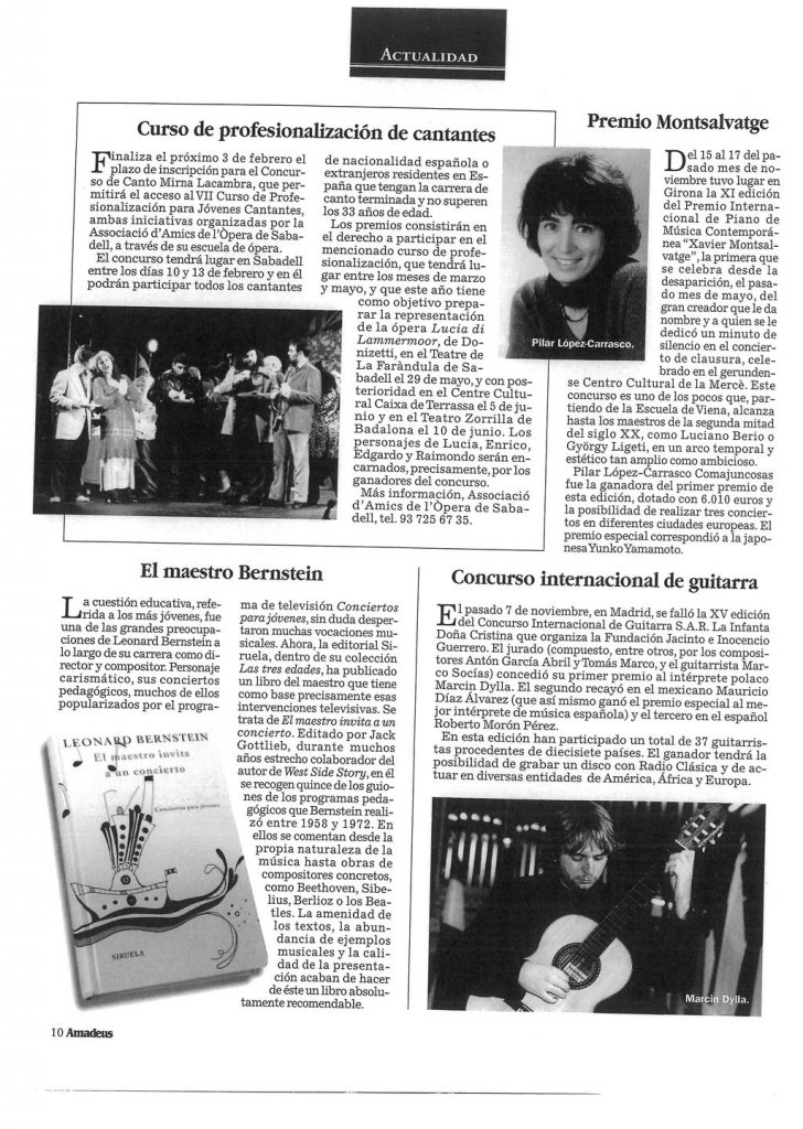 REVISTA AMADEUS. Núm. 114